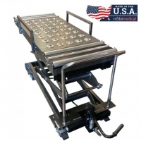 MB CREMATORY MANAUL HYDRAULIC SCISSOR LIFT HDSl-BDS with ditgal Scale