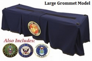 HONOR SERVICE (LG) CHURCH TRUCK DRAPE NAVY