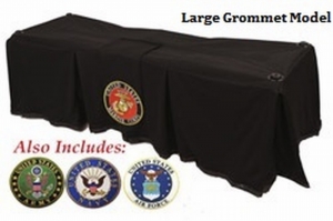 HONOR SERVICE (LG) CHURCH TRUCK DRAPE BLACK