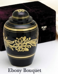 306 Ebony Bouquet Urn