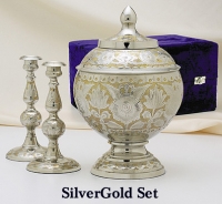 208 SilverGold Leaf Set