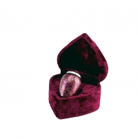 620/3in Alloy Urn Burgundy Plumb w/pouch