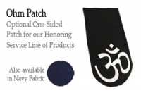 PATCH LASER-CUT HINDU OHM BLACK